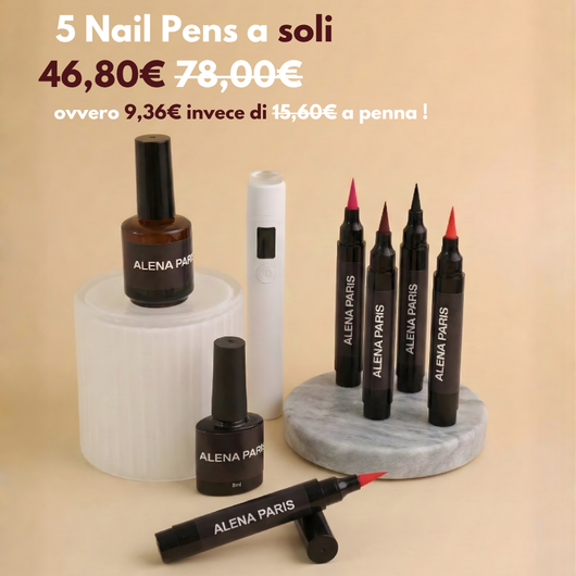 5 Nail Pens – Offerta Saldi
